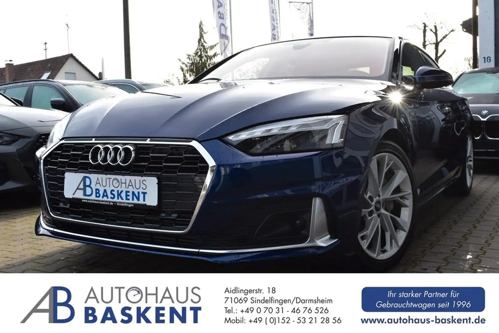 Audi A5 Sportback 40 TFSI*MATRIX*VIRTUAL*KAMERA*PANO* Blau - 1