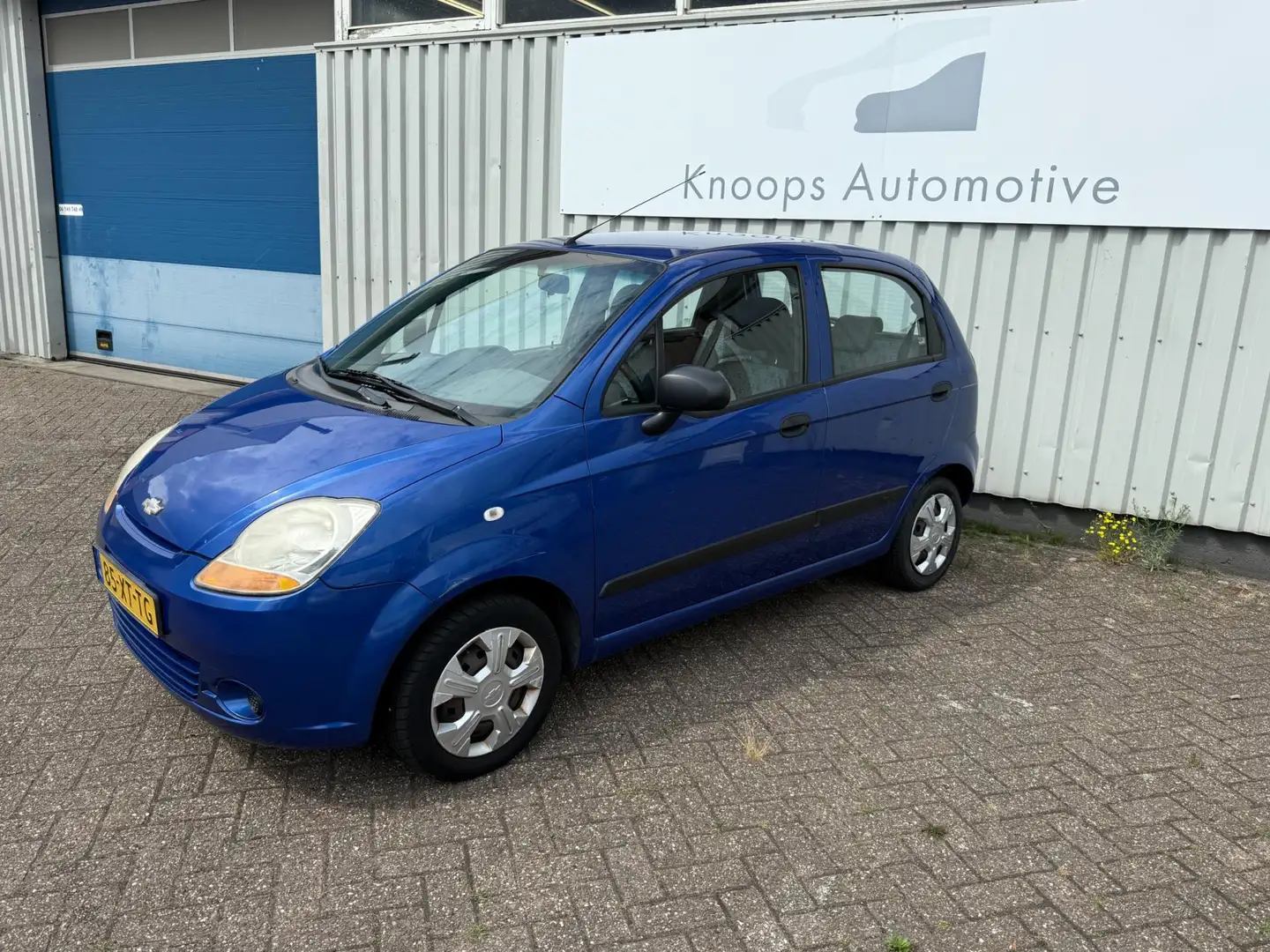 Chevrolet Matiz 0.8 Spirit 5drs Airco Blauw - 2
