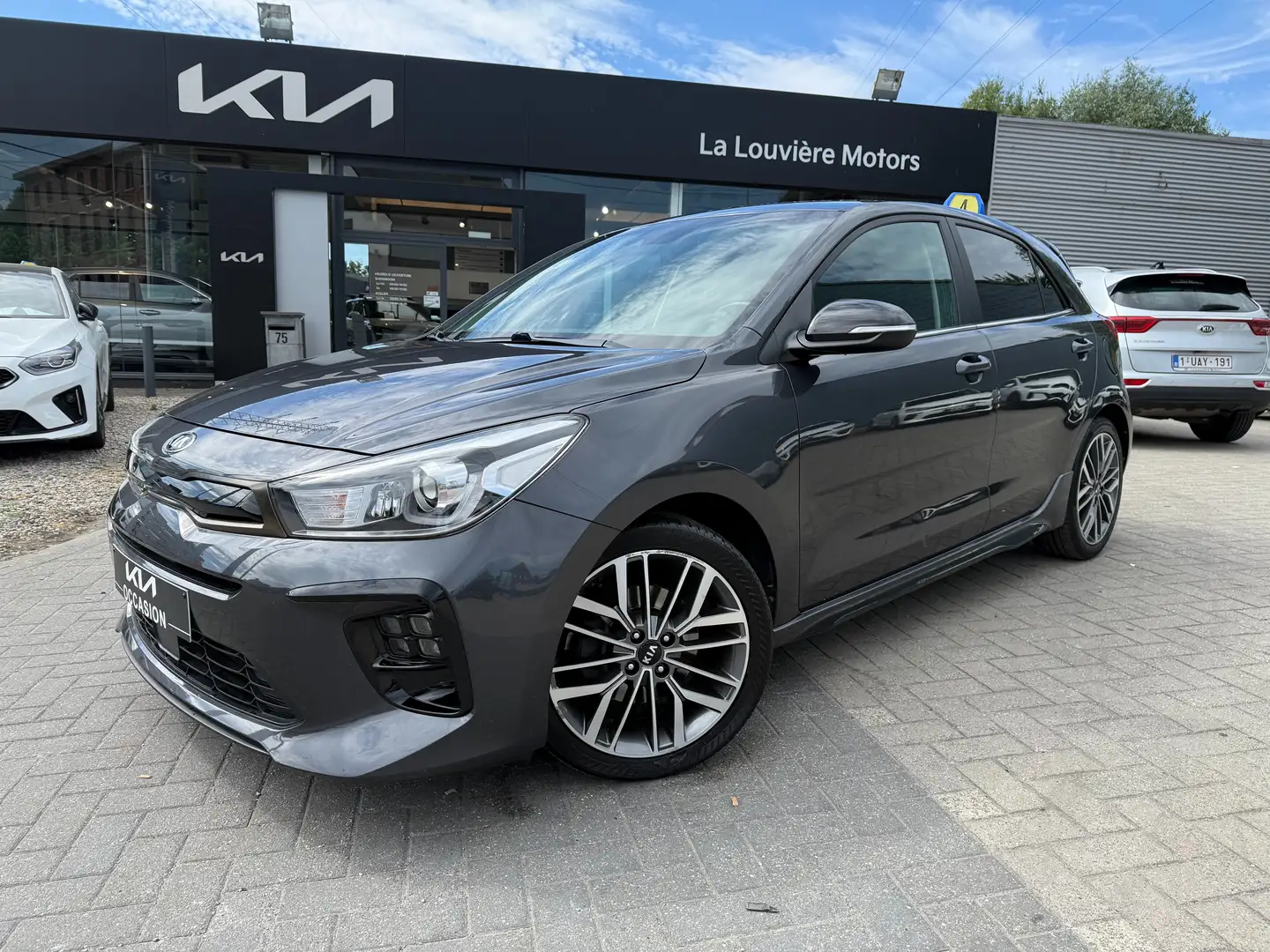 Kia Rio Rio 1.0 T-GDi GT-Line**FULL*FULL**GARANTIE 2027** Gris - 1