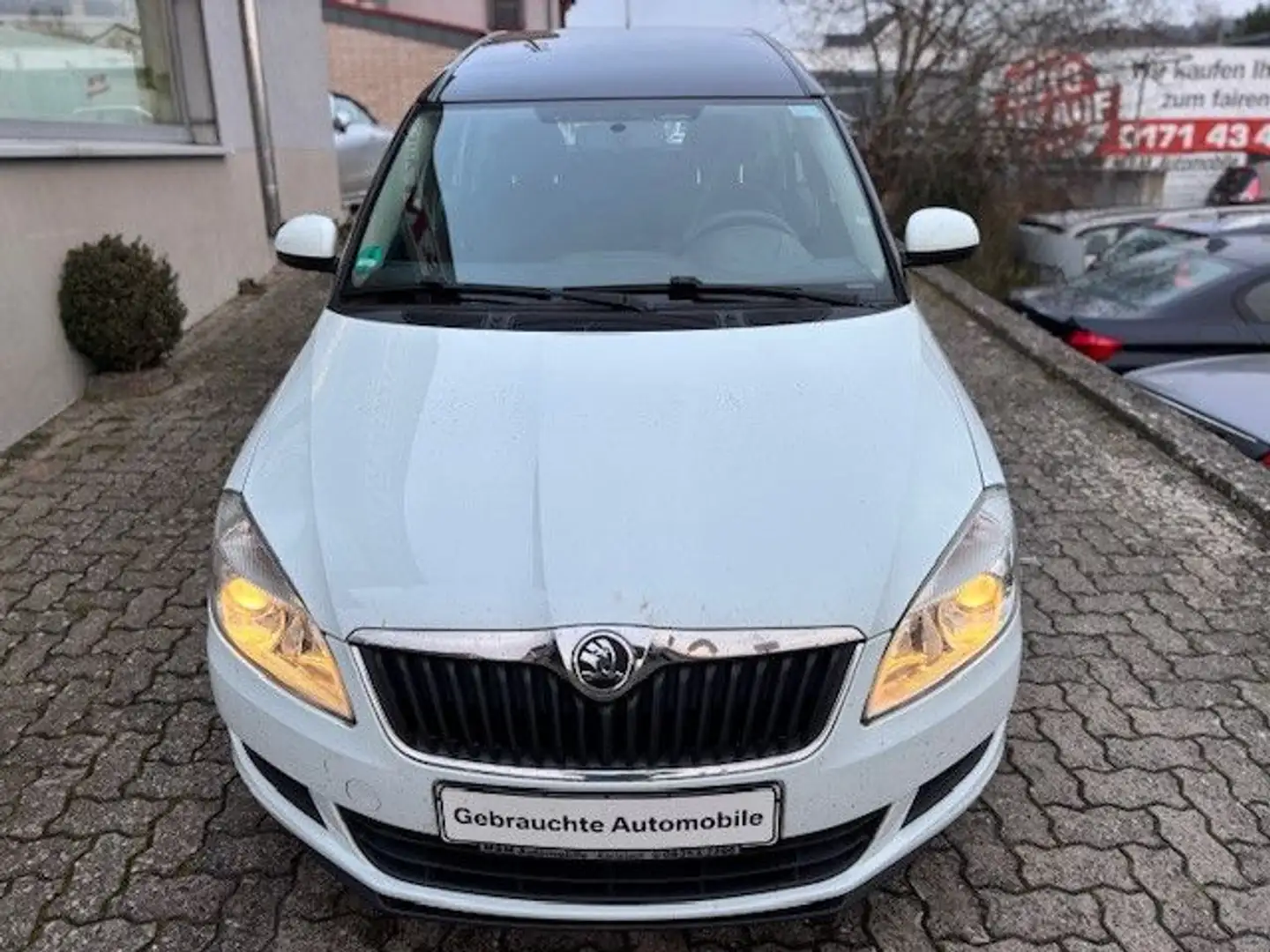 Skoda Roomster 1.2 i Ambition *Klima+Euro 5+Tempomat* Weiß - 2