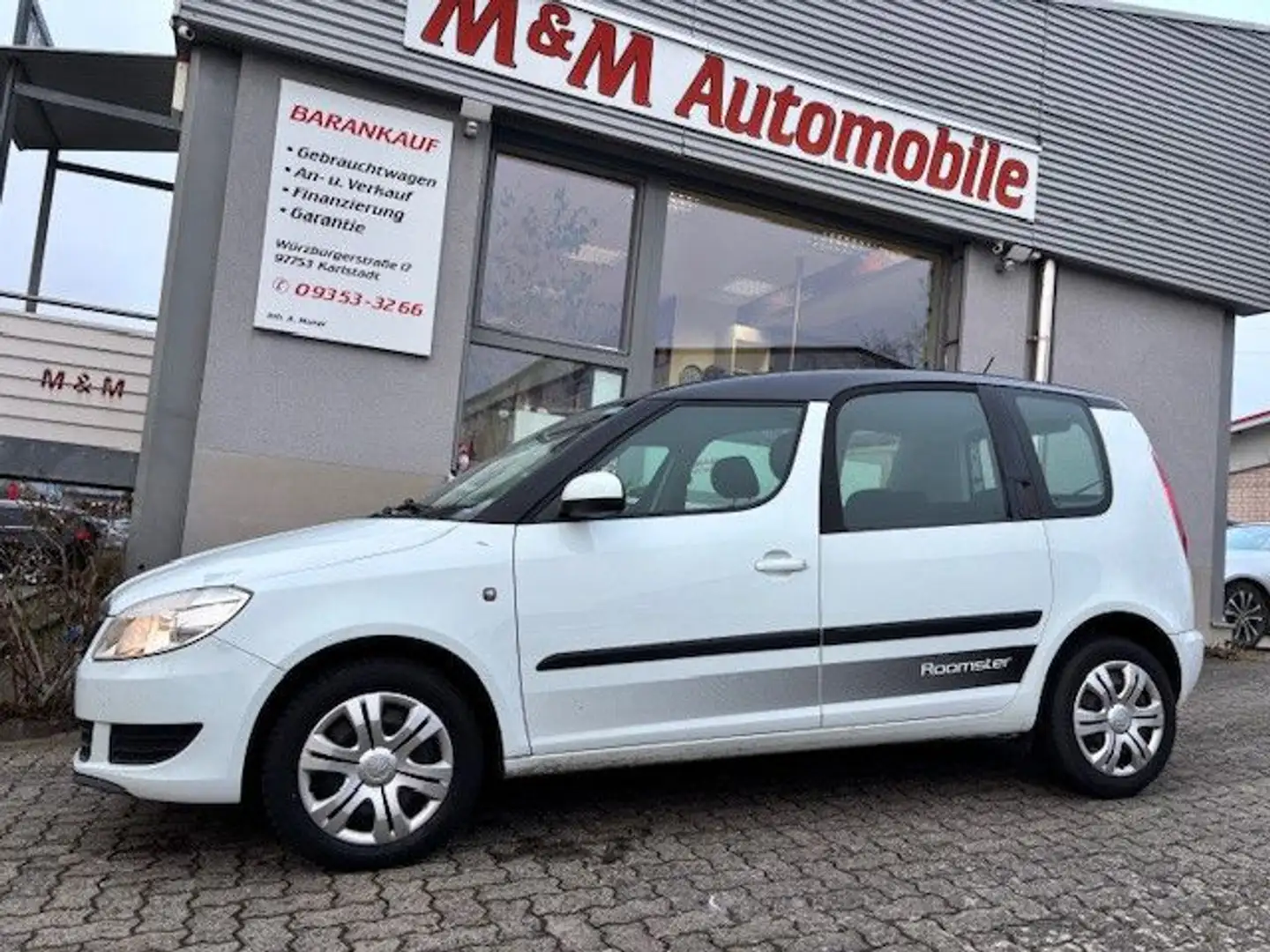 Skoda Roomster 1.2 i Ambition *Klima+Euro 5+Tempomat* Weiß - 1