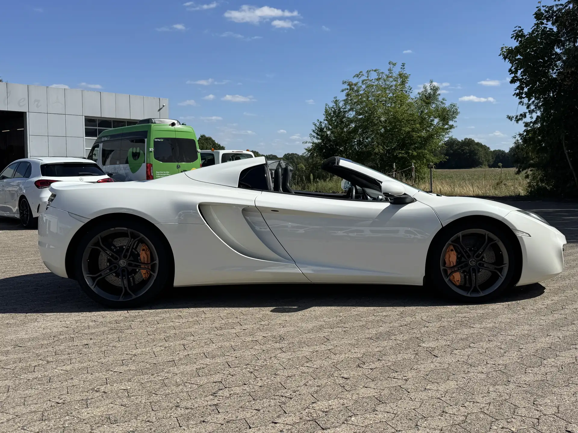 맥라렌 MP4-12C 12 C Spider 2014 흰색 사진 4