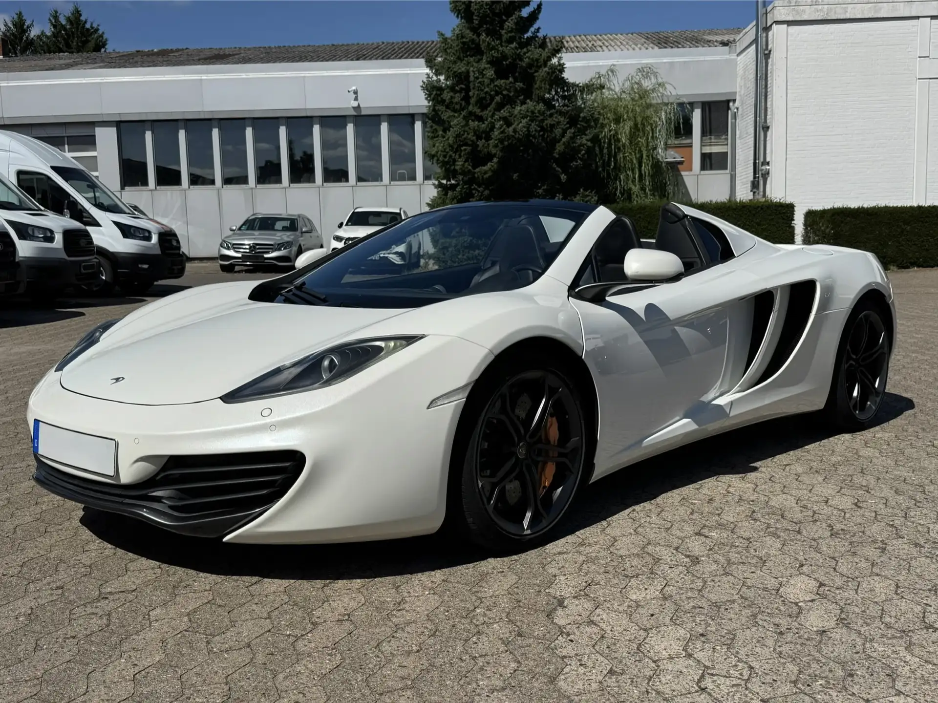 맥라렌 MP4-12C 12 C Spider 2014 흰색 사진 1