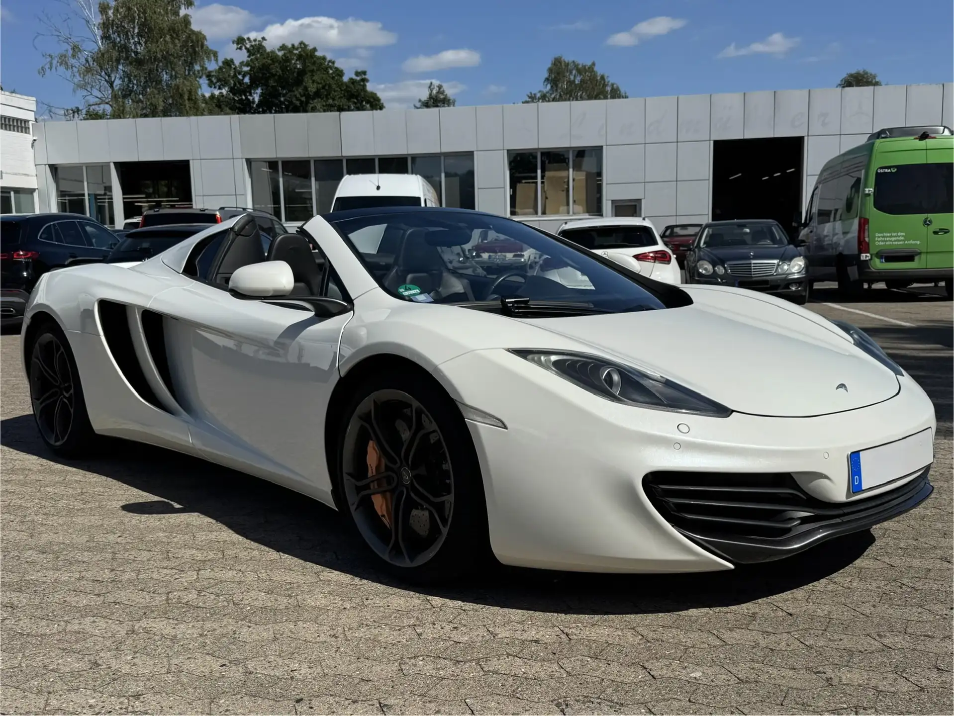 맥라렌 MP4-12C 12 C Spider 2014 흰색 사진 3