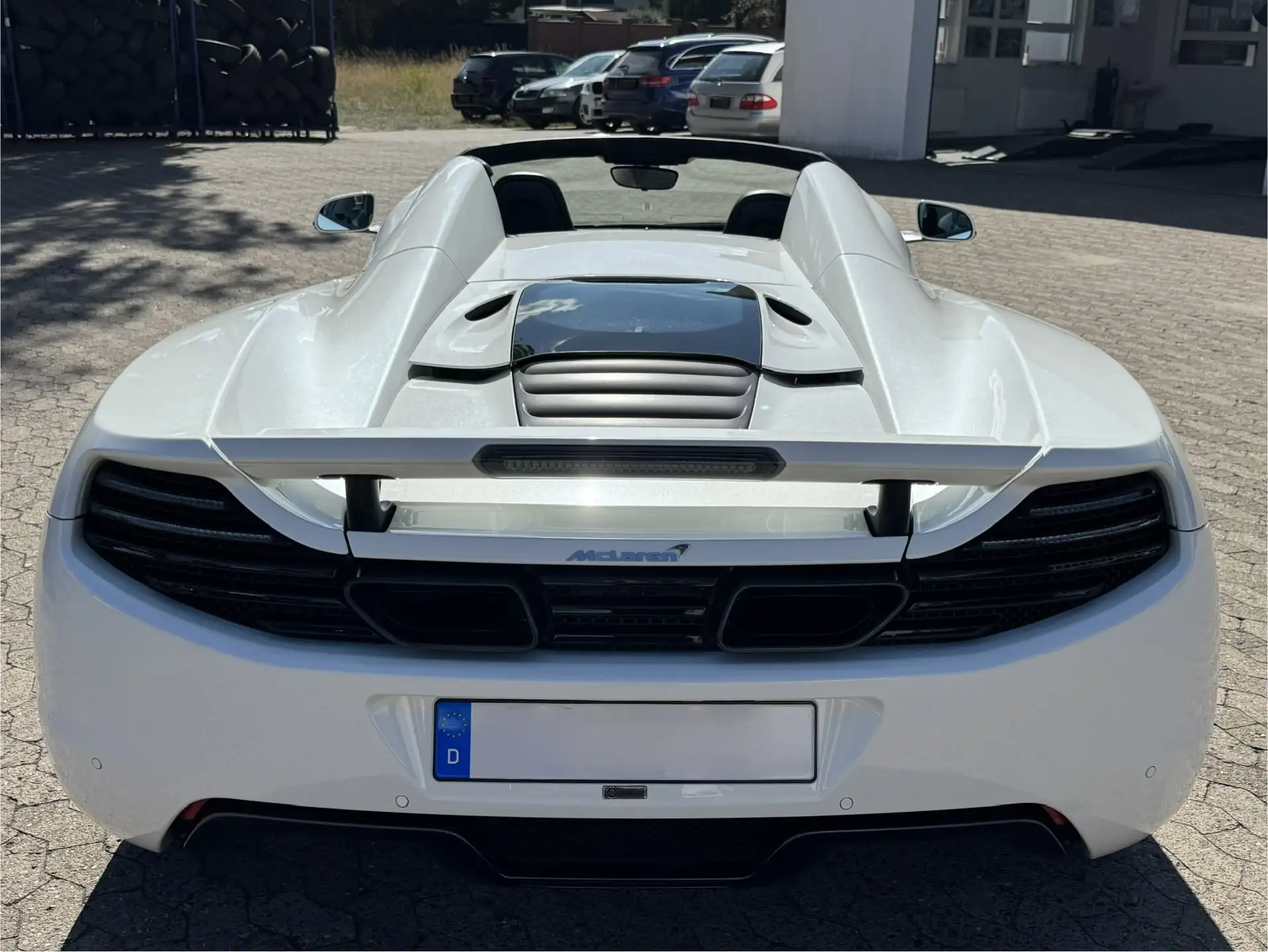 맥라렌 MP4-12C 12 C Spider 2014 흰색 사진 7