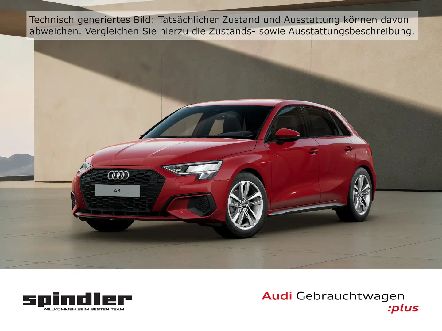 Audi A3 S-Line 35 TFSI S-tronic / AHK, RFK Rot - 1