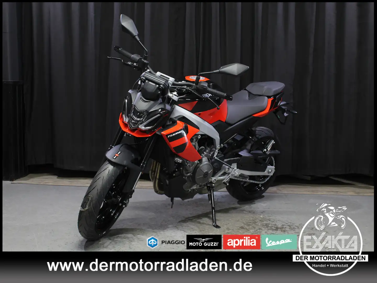 Aprilia Tuono TUONO 457 E5+ PIRANHA RED Negru - 1