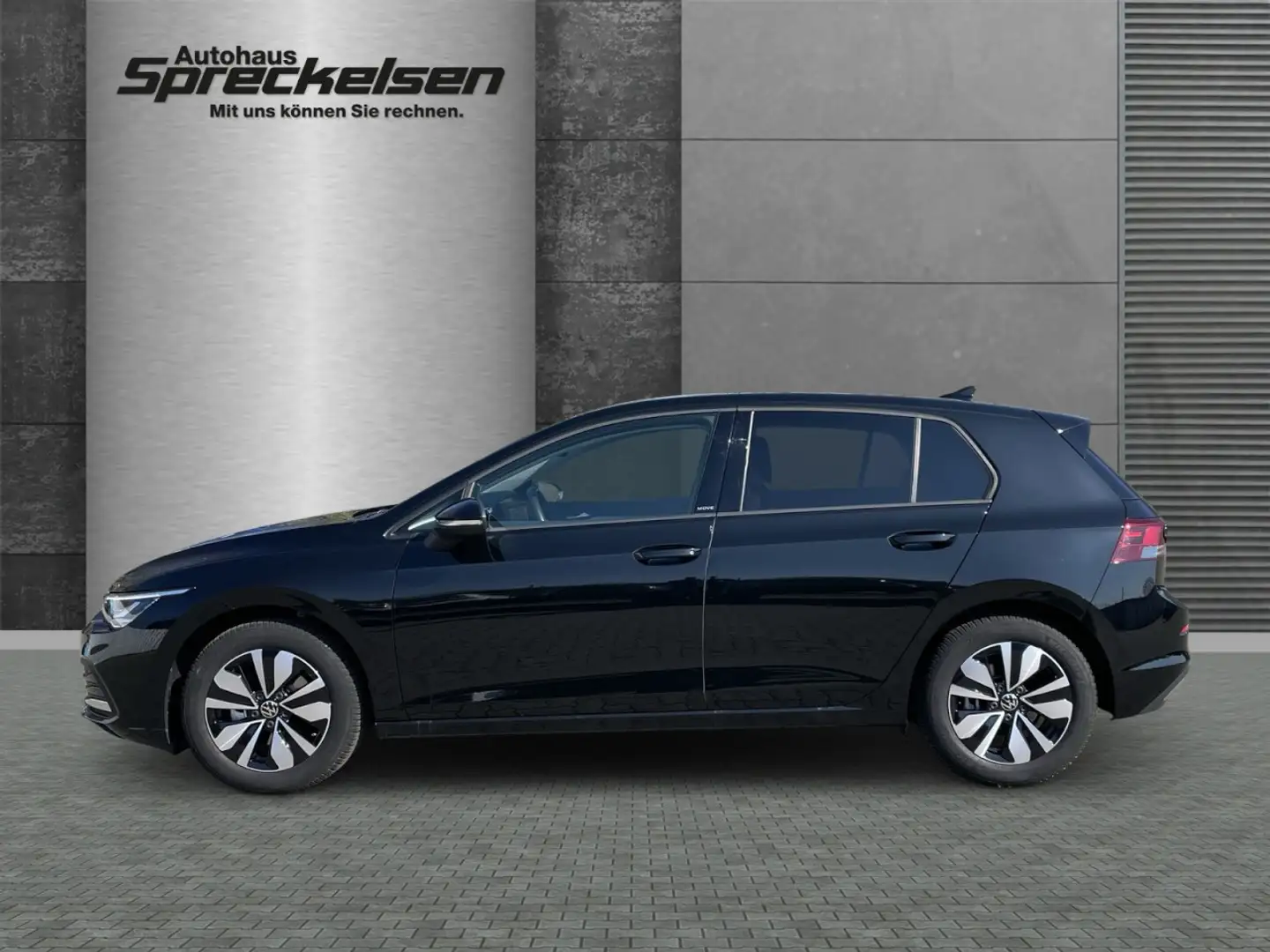 Volkswagen Golf VIII 1.5 TSI++AHK++Navi++Sitzhiezung++ Klima Navi Negro - 2