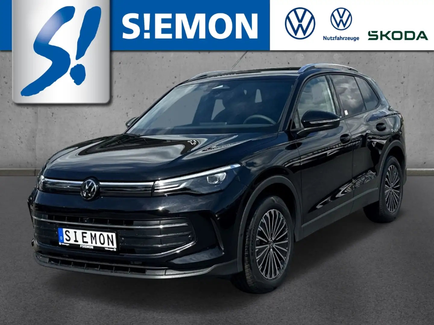 Volkswagen Tiguan 2.0 TDI GOAL AHK R-Kamera SHZ Navi ACC el Noir - 1