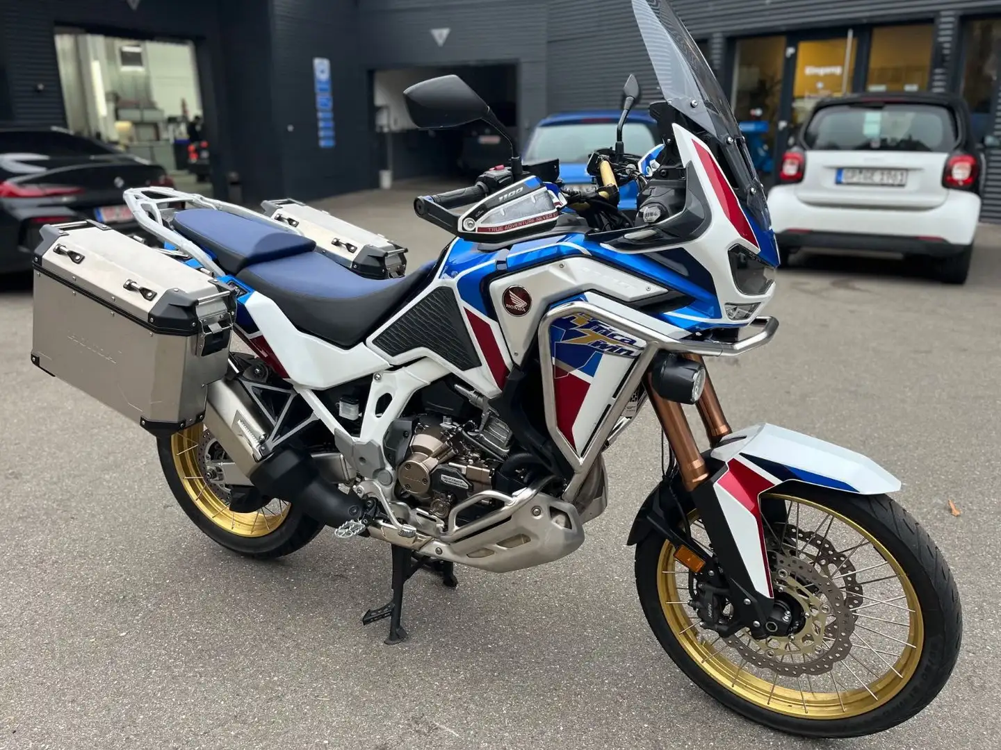 Honda Africa Twin 1100 D4 Adventure Sports *DCT*KOFFER Blu/Azzurro - 2