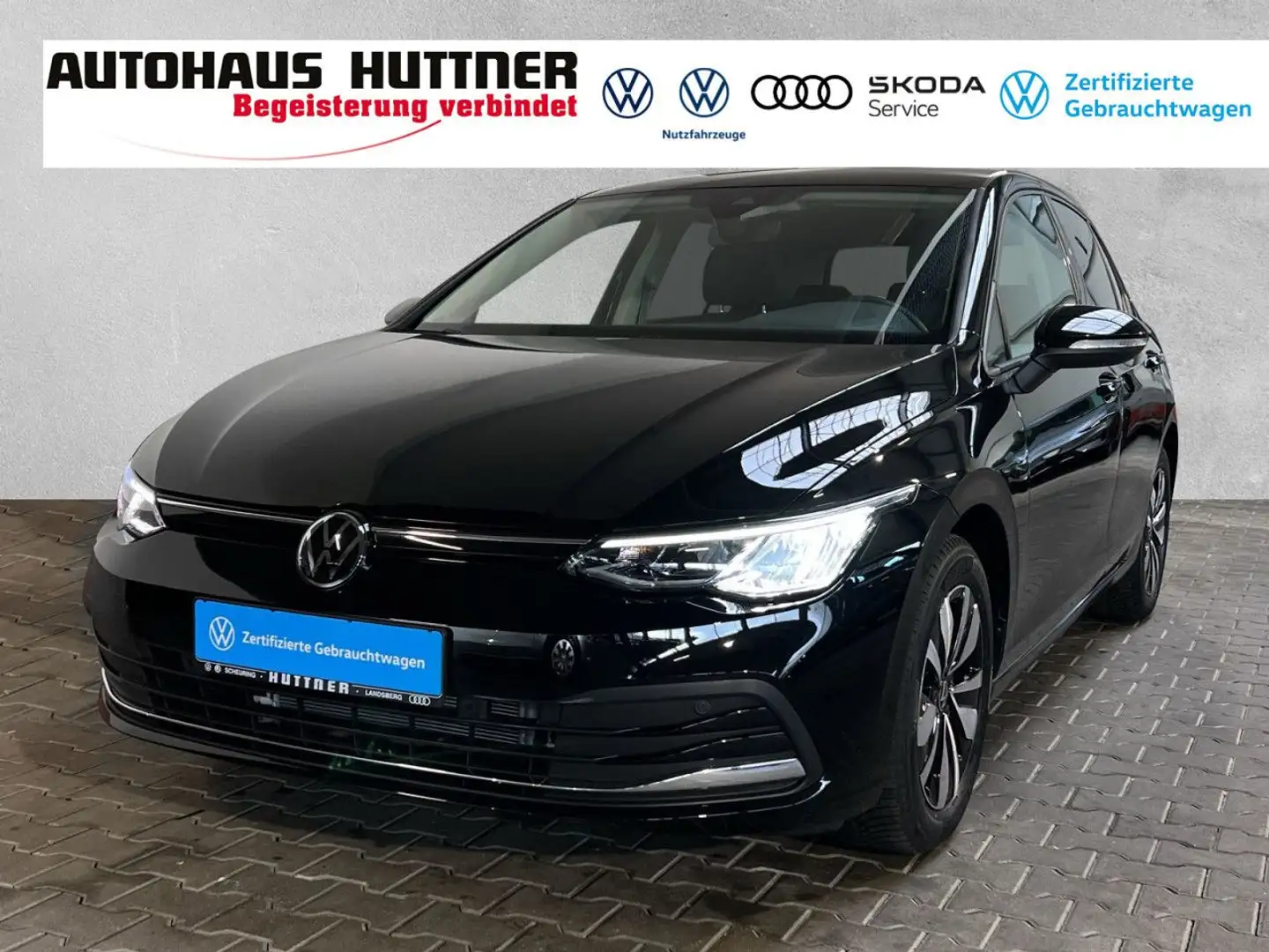 Volkswagen Golf MOVE 1.5 TSI NAV ACC AHK LED Bluetooth Navi Чорний - 1