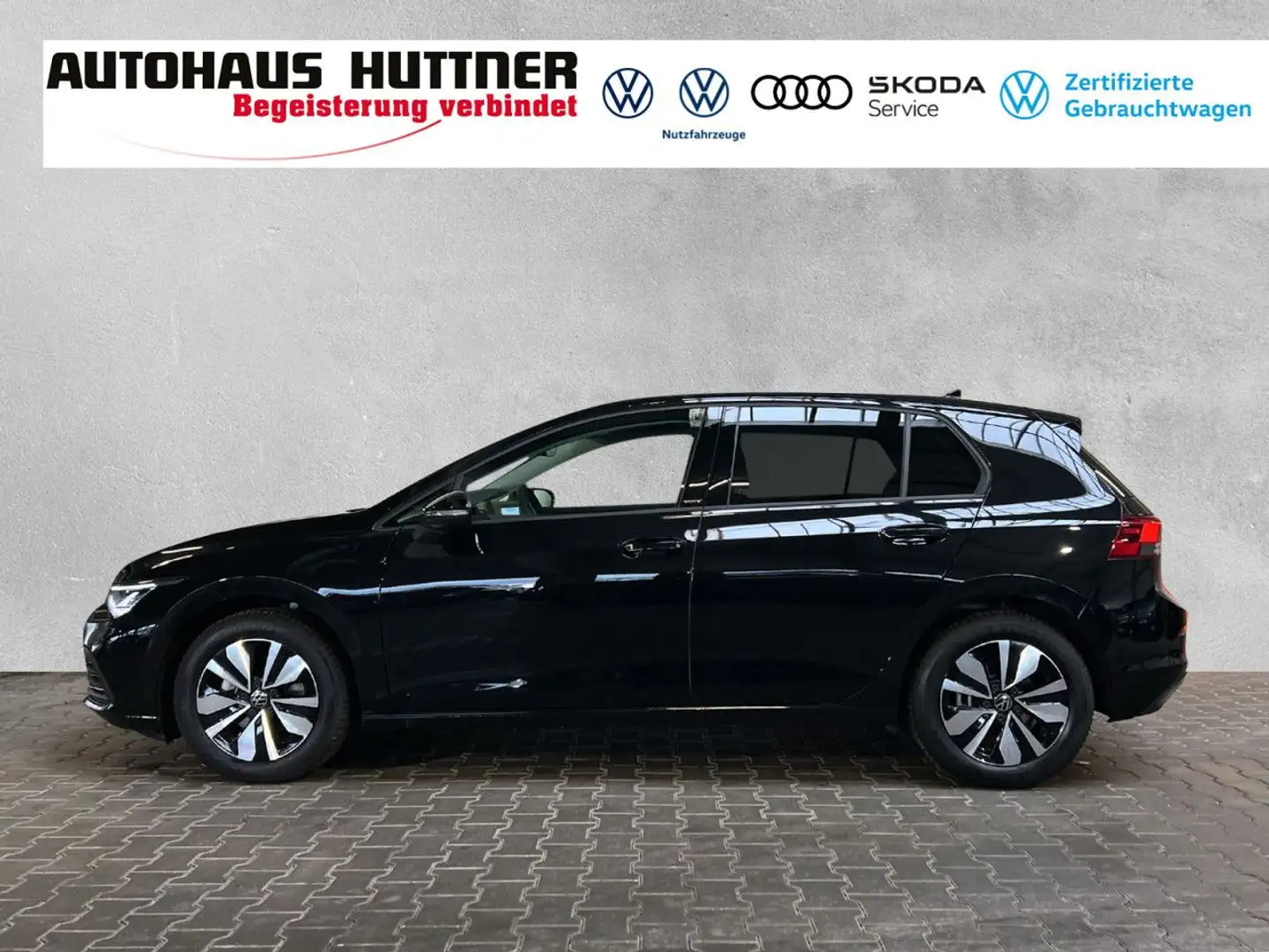Volkswagen Golf MOVE 1.5 TSI NAV ACC AHK LED Bluetooth Navi Чорний - 2