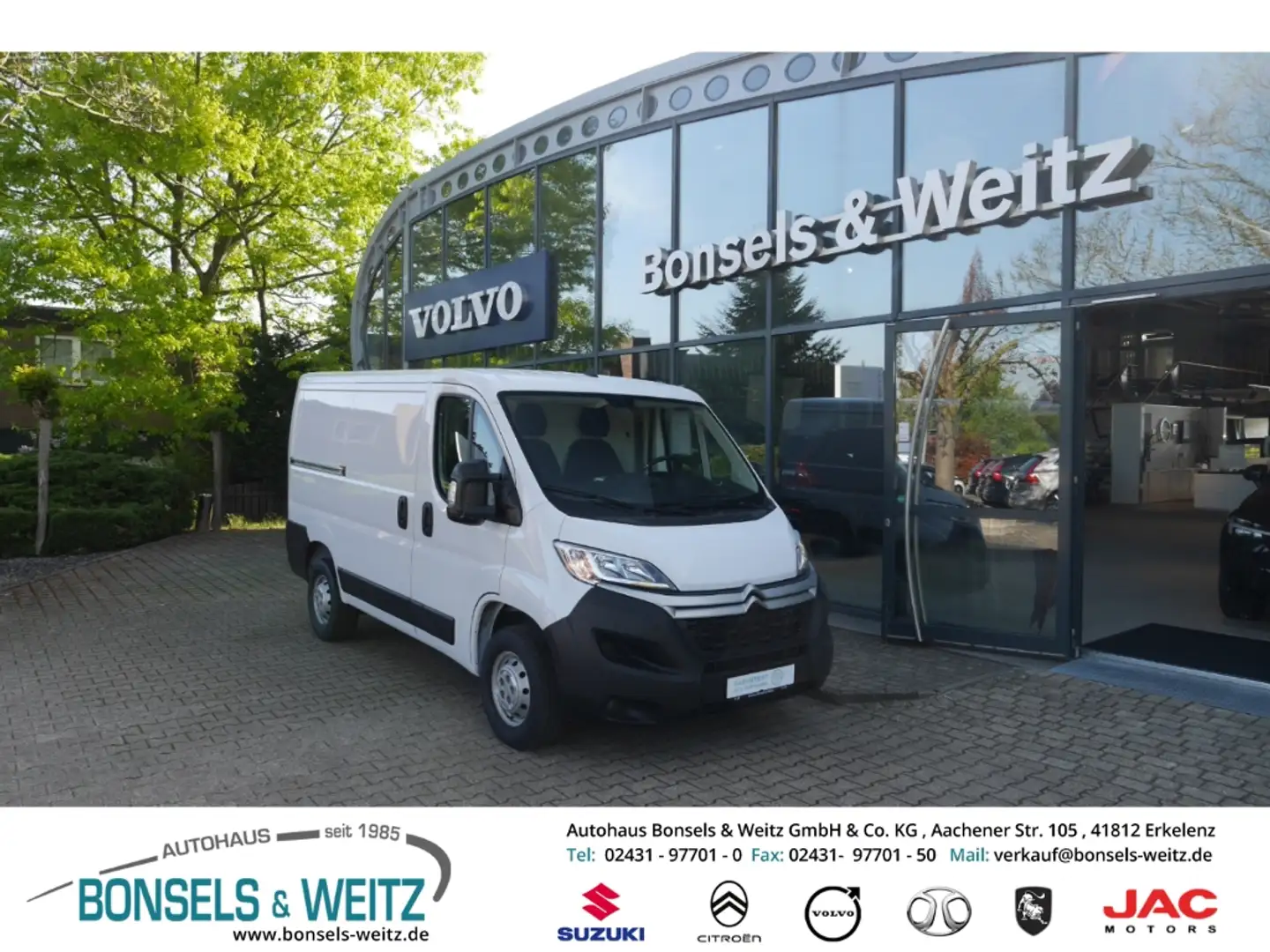 Citroen Jumper KAWA 30 L1H1 HDI 120 Navi Kamera AHK Totwin Weiß - 1