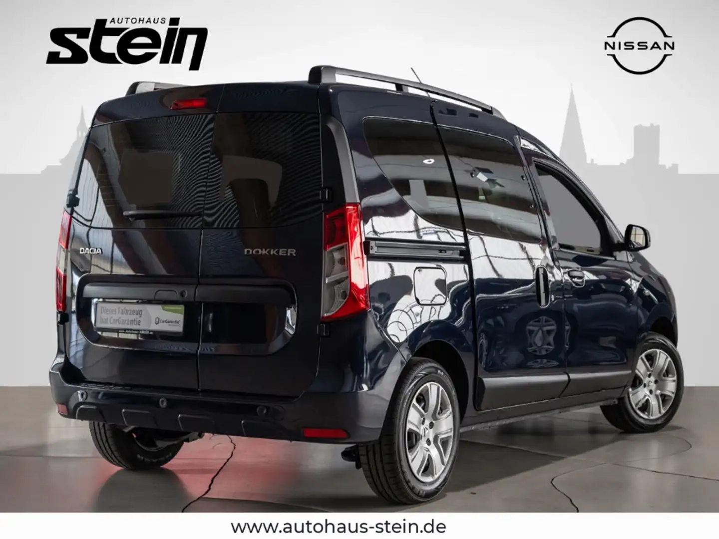 Dacia Dokker 1.6 SCe 100 Comfort  SHZ Temp PDC Klima Bluetooth Kék - 2