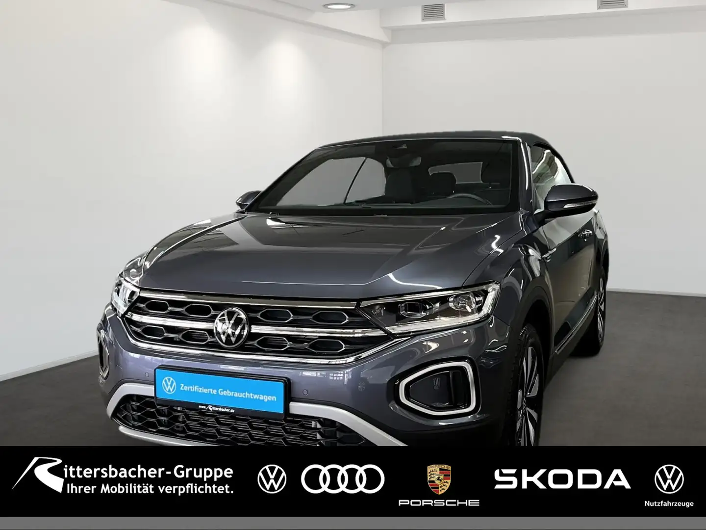 Volkswagen T-Roc 1.5 TSI Style Move DSG AHK LED N Grau - 1