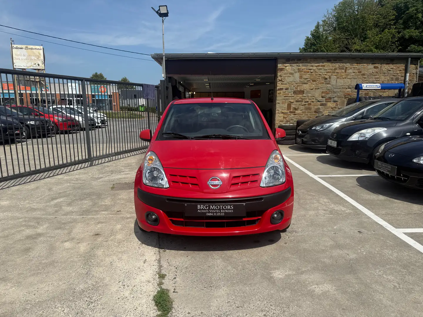 Nissan Pixo 1.0i Acenta+AC+ESP+6AB Rood - 2
