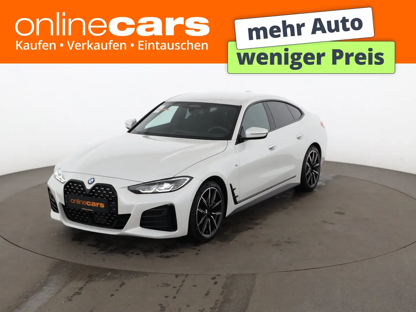 BMW 420 d Gran Coupe xDrive M-Sport Aut LED STANDHZG Weiß - 1