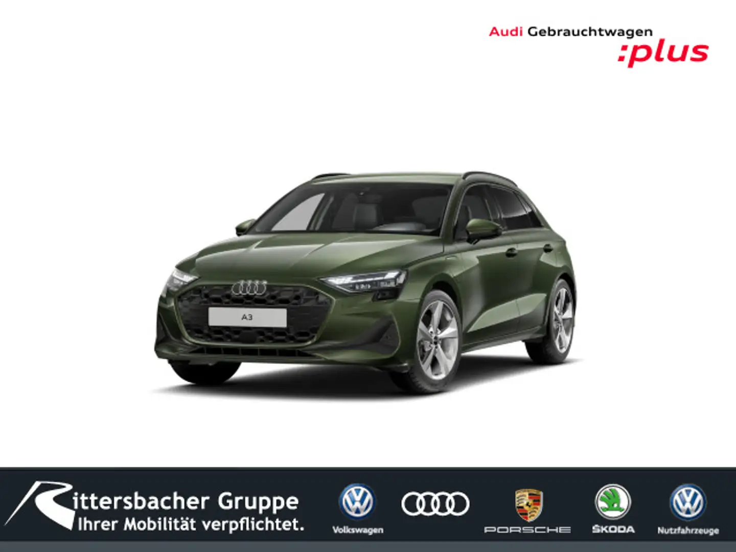Audi A3 40 TFSI e Busi+Komfort+Parken+Fahre Grün - 1
