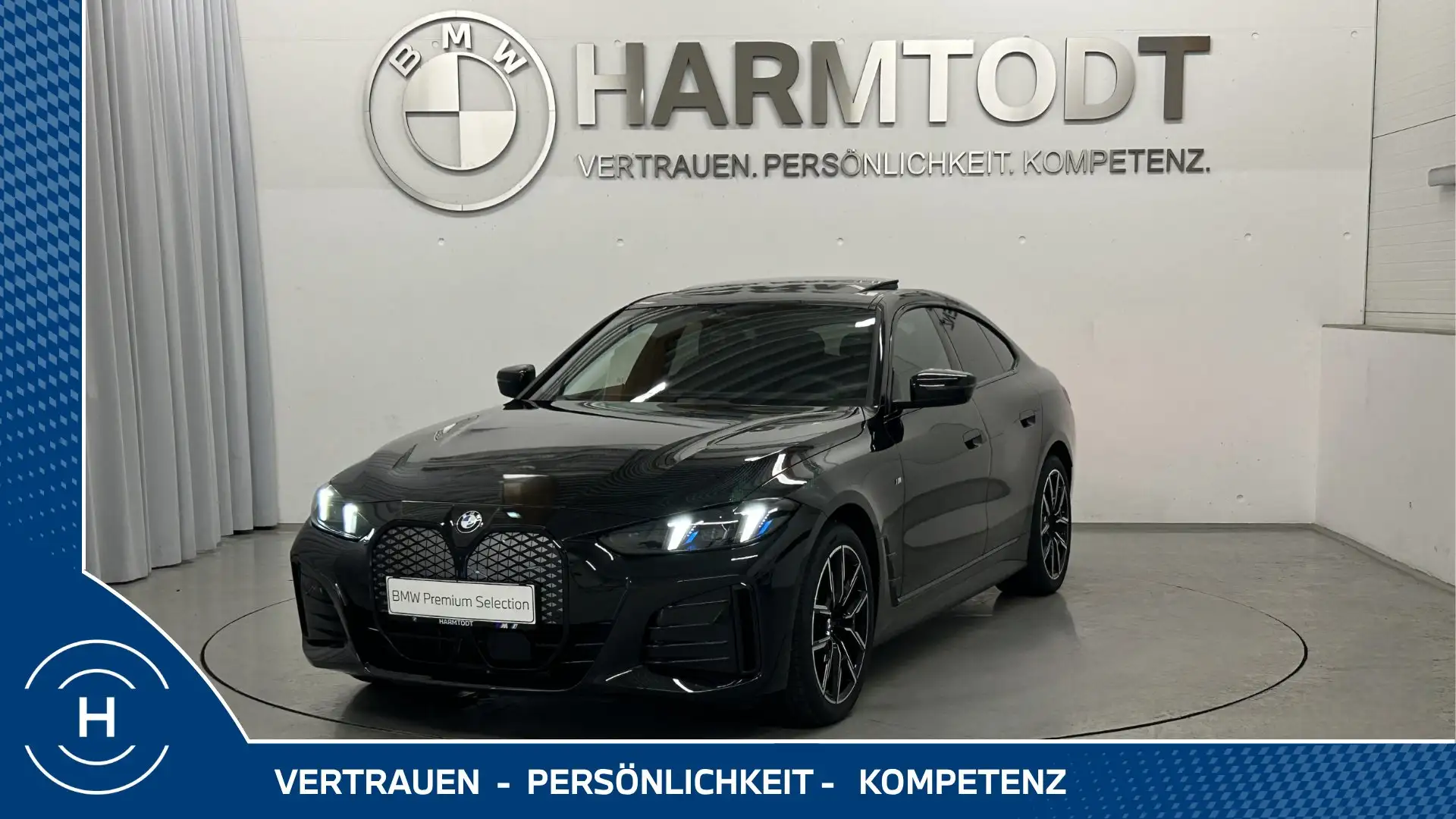 BMW i4 Gran Coupe eDrive40 *M-Sport PRO / 3,99% Fixzzins* Schwarz - 1