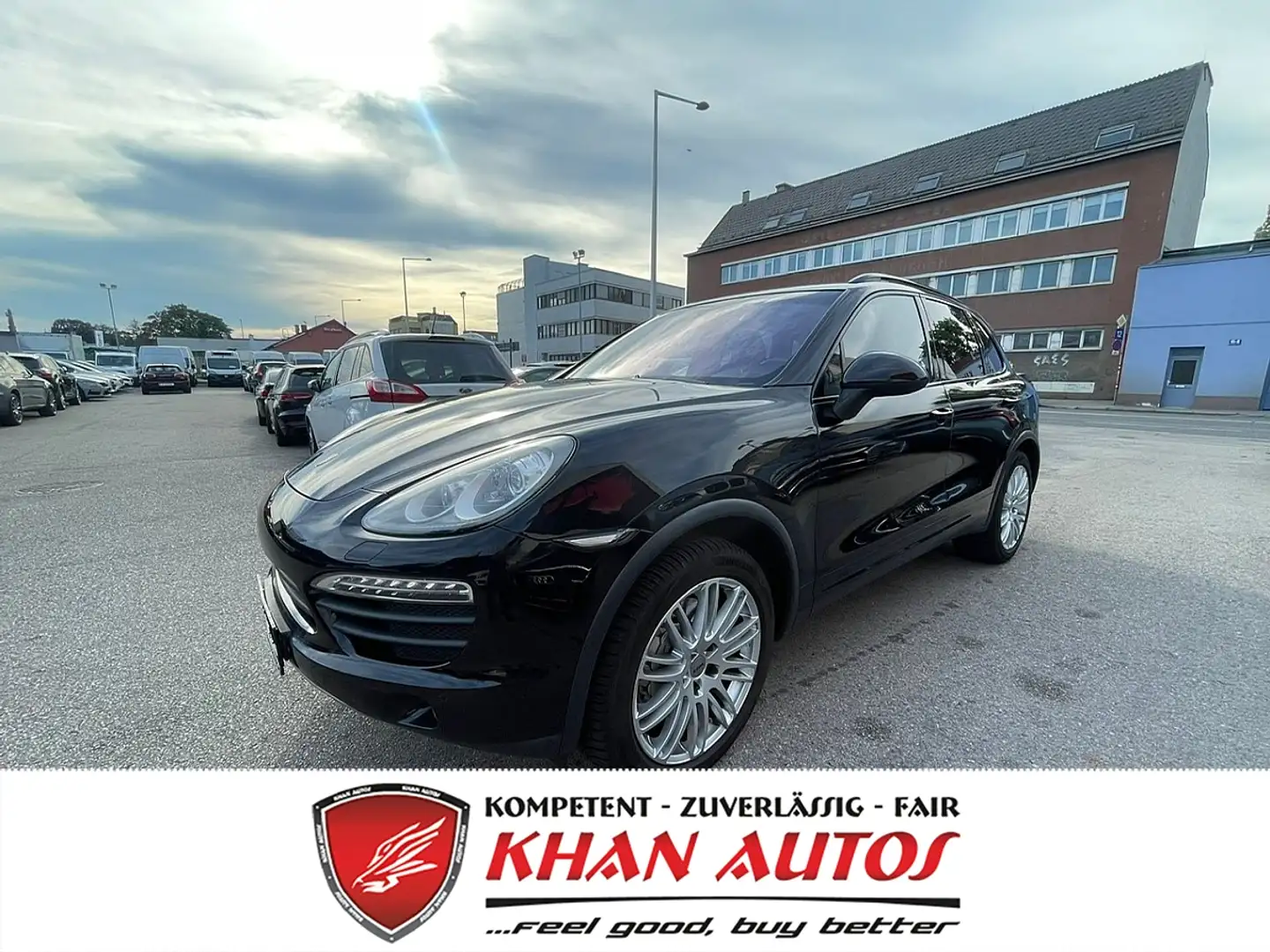 Porsche Cayenne II S 4,8 Aut. *Leder*Navi*Xenon* Schwarz - 1