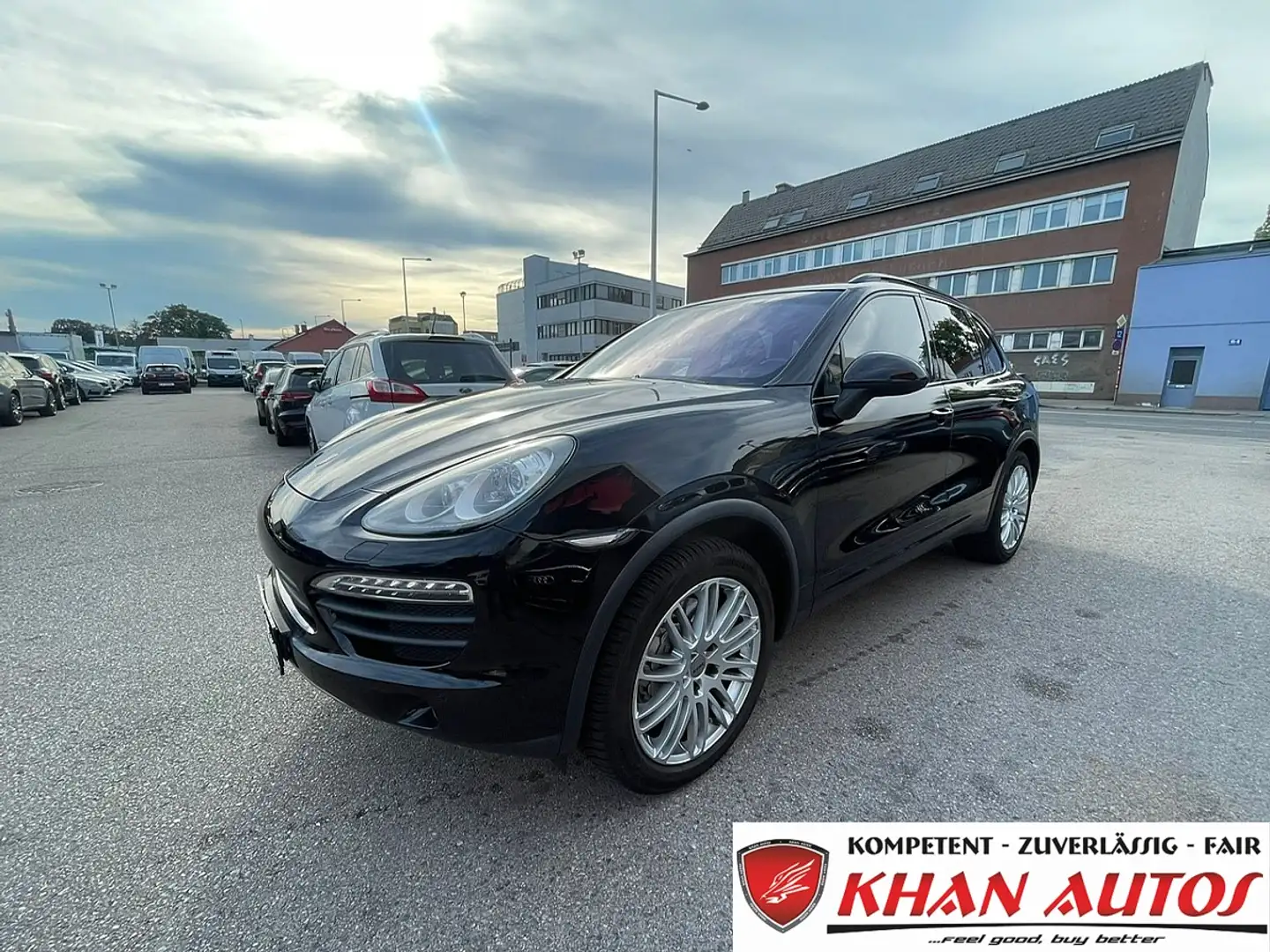 Porsche Cayenne II S 4,8 Aut. *Leder*Navi*Xenon* Noir - 1
