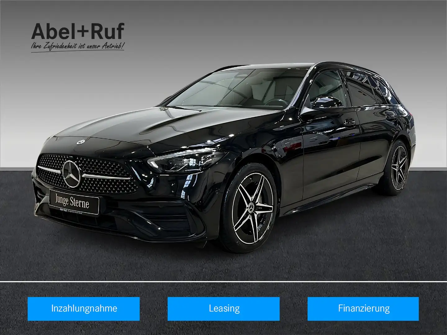 Mercedes-Benz C 300 e T AMG+LED+NIGHT+Kamera+Ambiente+TotW Schwarz - 1
