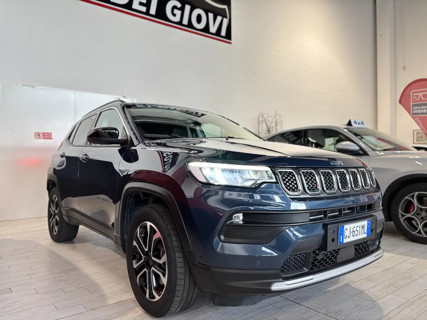 Jeep Compass LIMITED * NO OBBLIGO FINANZIAMENTO* 1.3 190CV 4Xe Blu/Azzurro - 2