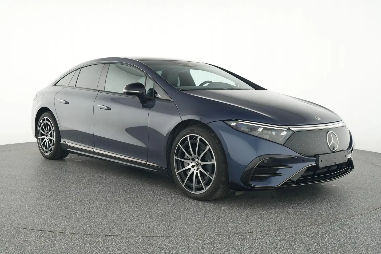 Mercedes-Benz EQS 450 4MATIC AMG Line Синий - 2