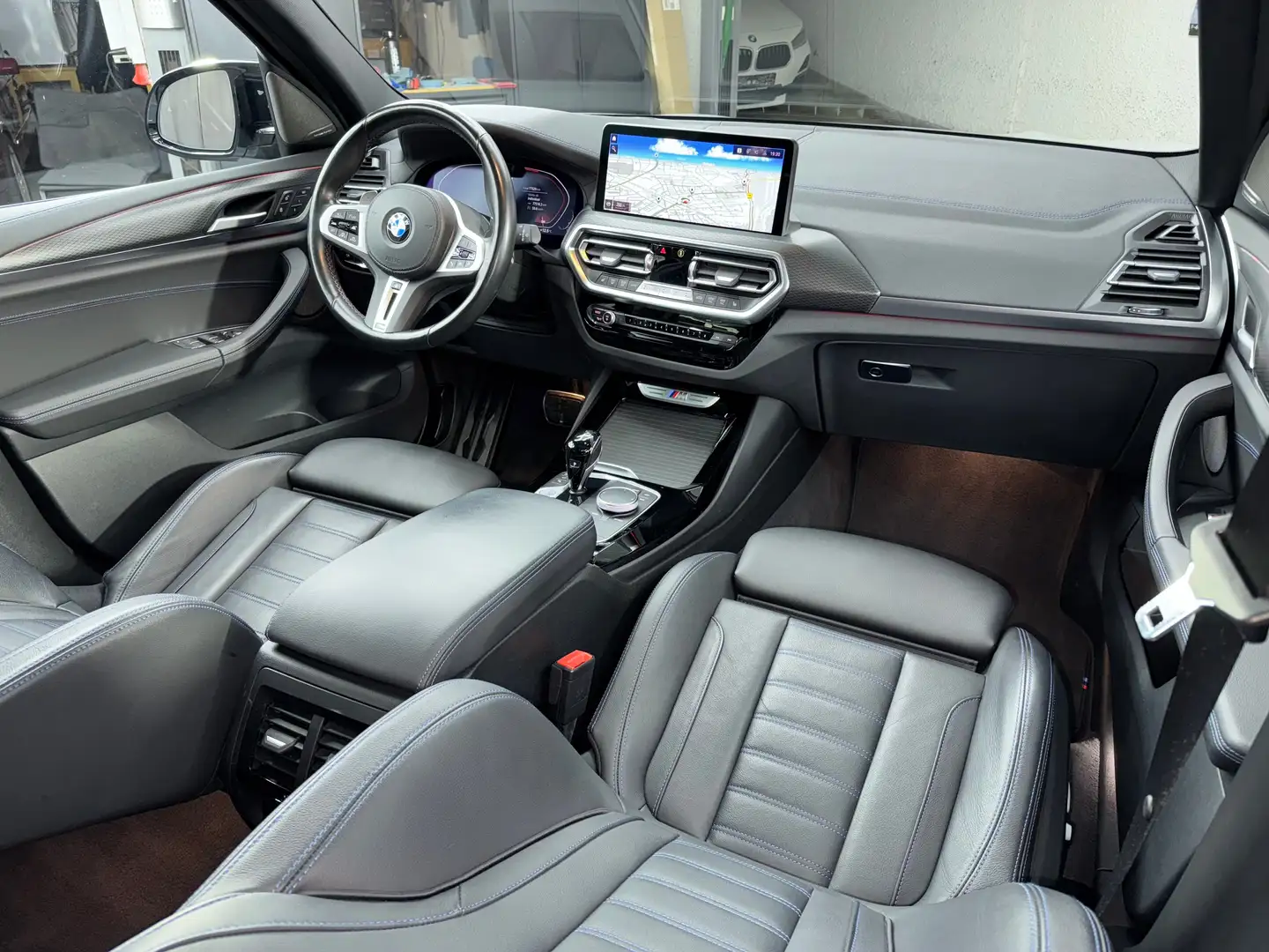 BMW X3 M M40 d Pano AHK Laser Standheizung VOLL 1.Hand Gris - 2