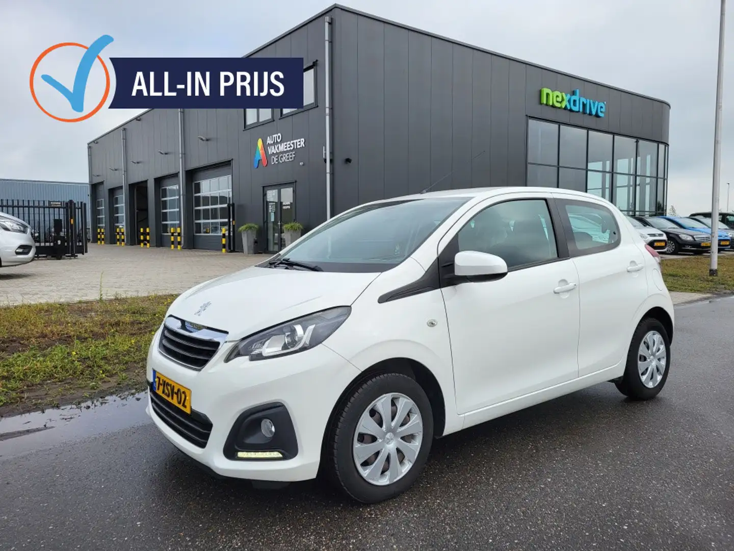 Peugeot 108 1.0 e-VTi Active Airco Blanc - 1