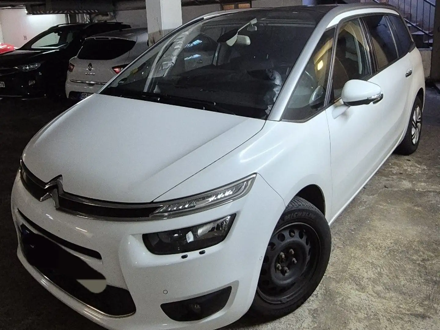 Citroen Grand C4 Picasso 7 SITZER Beyaz - 2