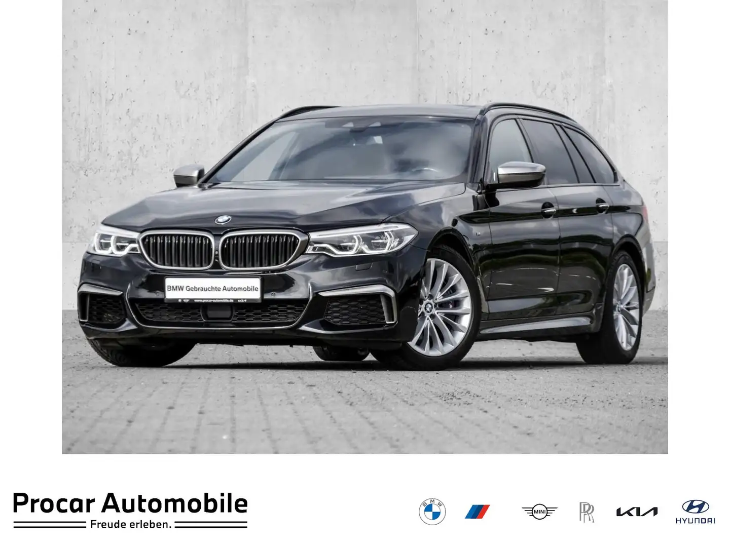 BMW 550 M550d xDrive PANO+H/K+HuD+STANDHZG+DA PLUS+PA PLUS Black - 1