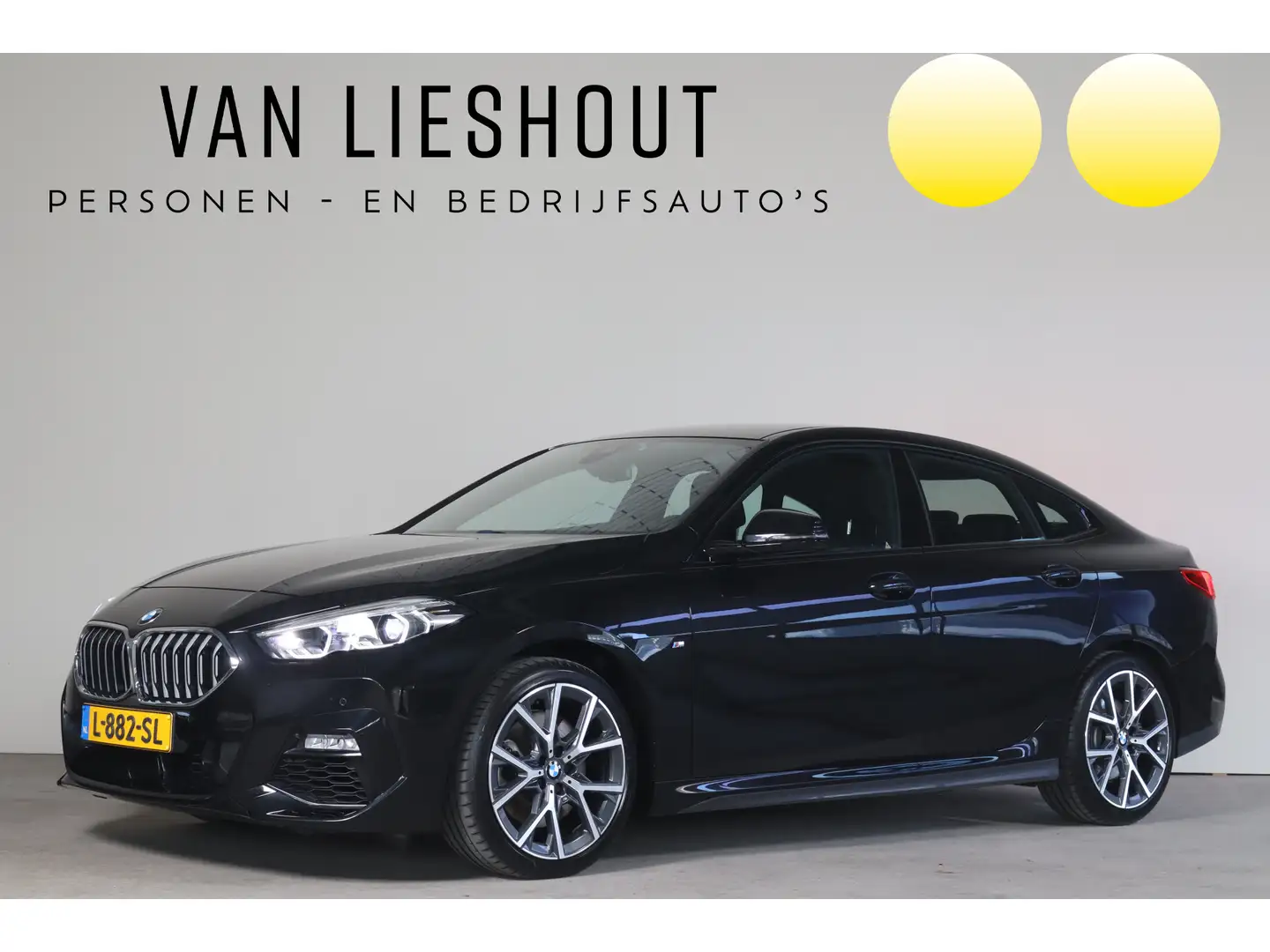 BMW 220 2-serie Gran Coupé 220i M-Sport Business Edition N Zwart - 1