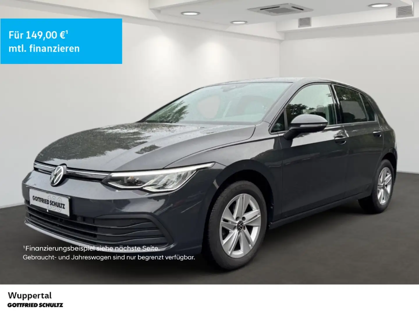 Volkswagen Golf 2.0 TDI NAVI ACC LED SHZ PDC LM Gris - 1