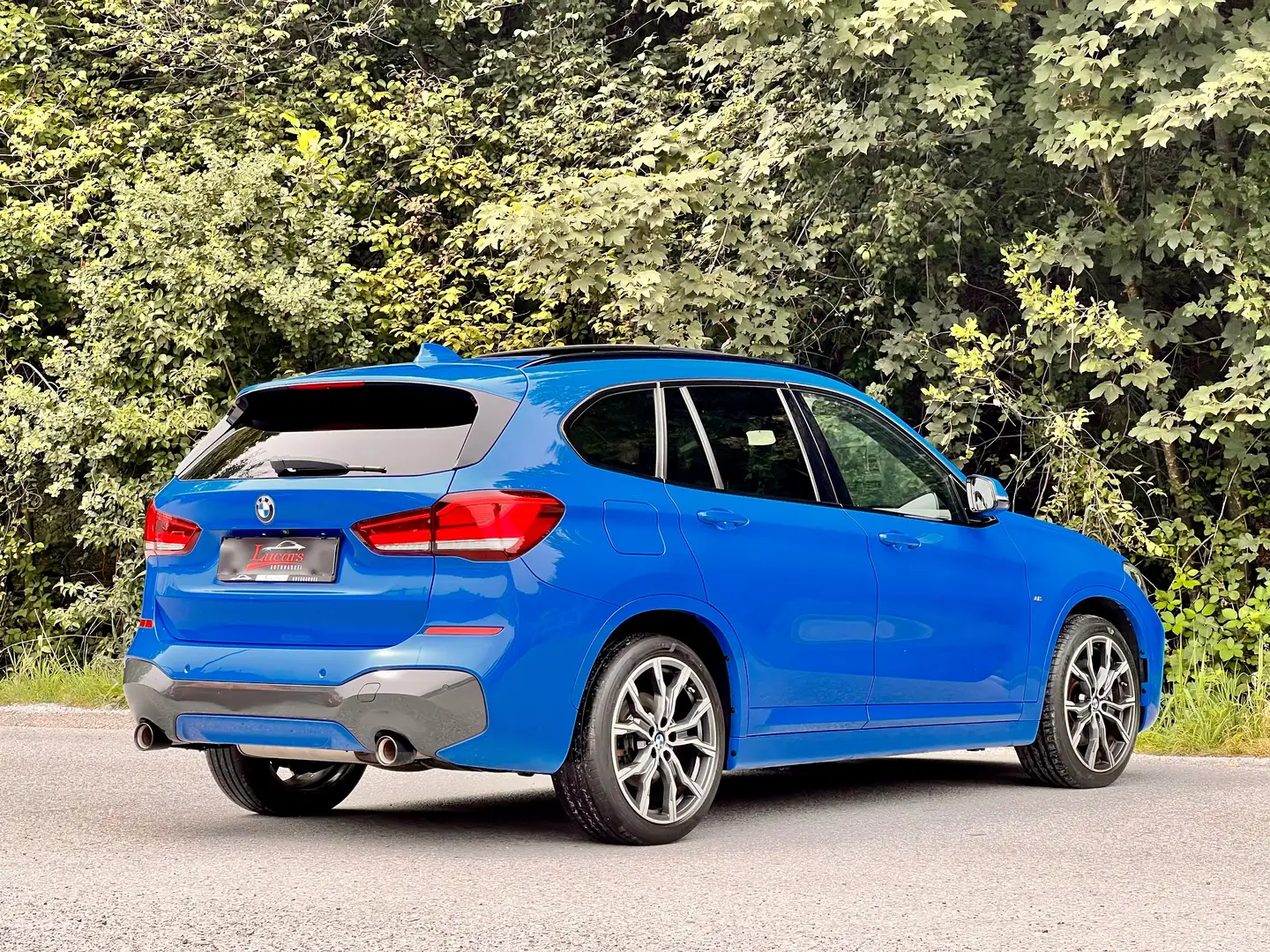 BMW X1 xDrive 20 d M Sport Aut. *PANO*HUP*LEDER*1 BESITZ* Blau - 2