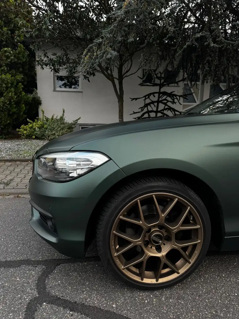 BMW 120 1er ,120i ,BBS,LED,E-SITZE,NAVI,PDC,GARANTIE Grün - 2