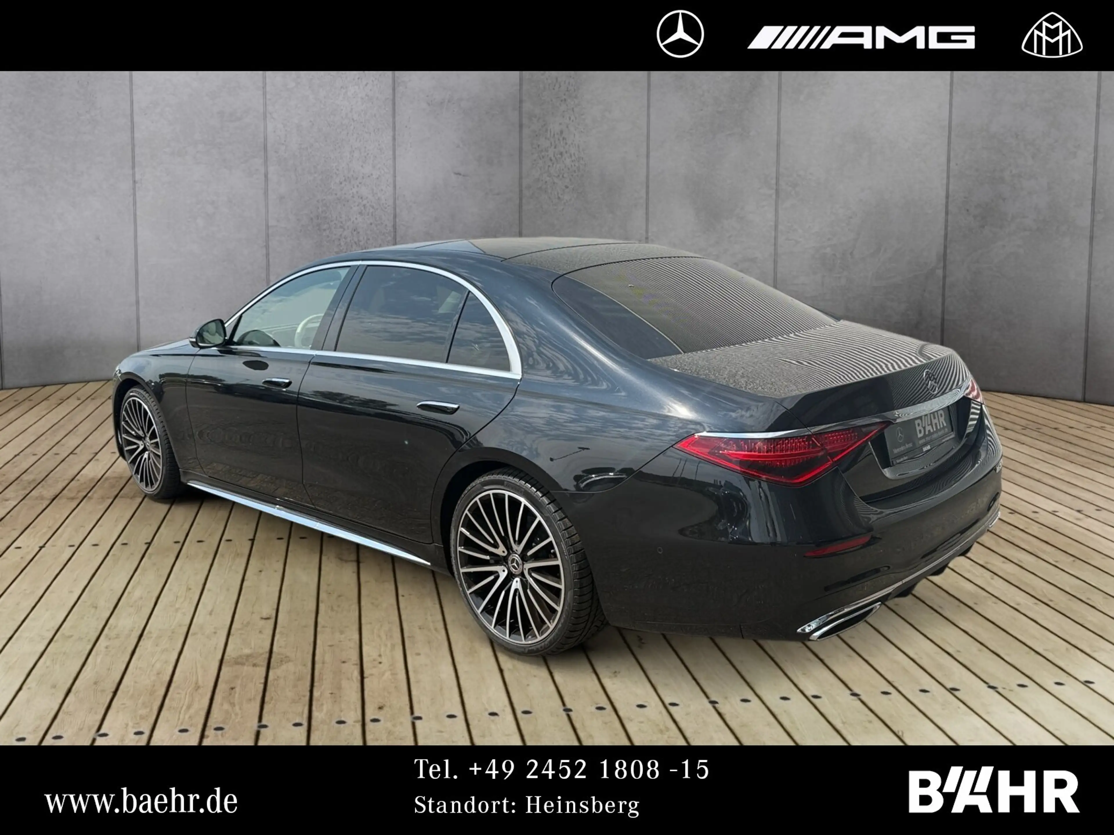 Mercedes-Benz S 450 S 450 d 4M Lang AMG+Night/Pano/Burmester3D/360° — photo 3