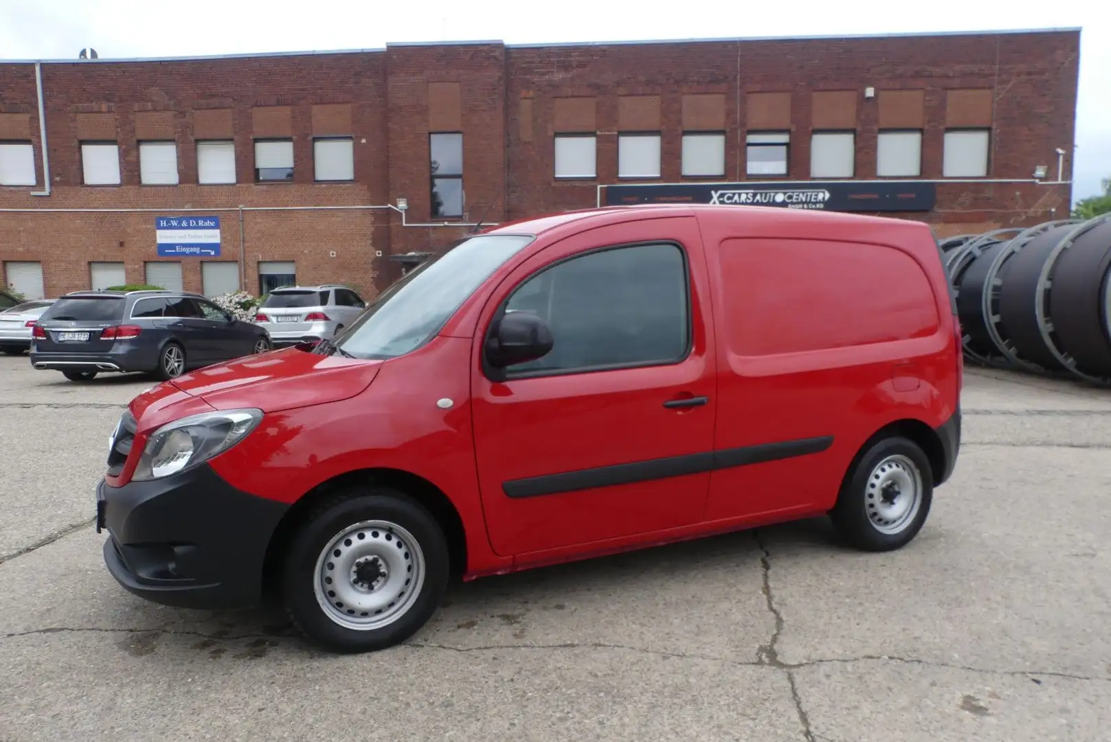 Mercedes-Benz Citan 1.5 Kasten 108 lang*Scheckheftgepflegt*1.H Czerwony - 1