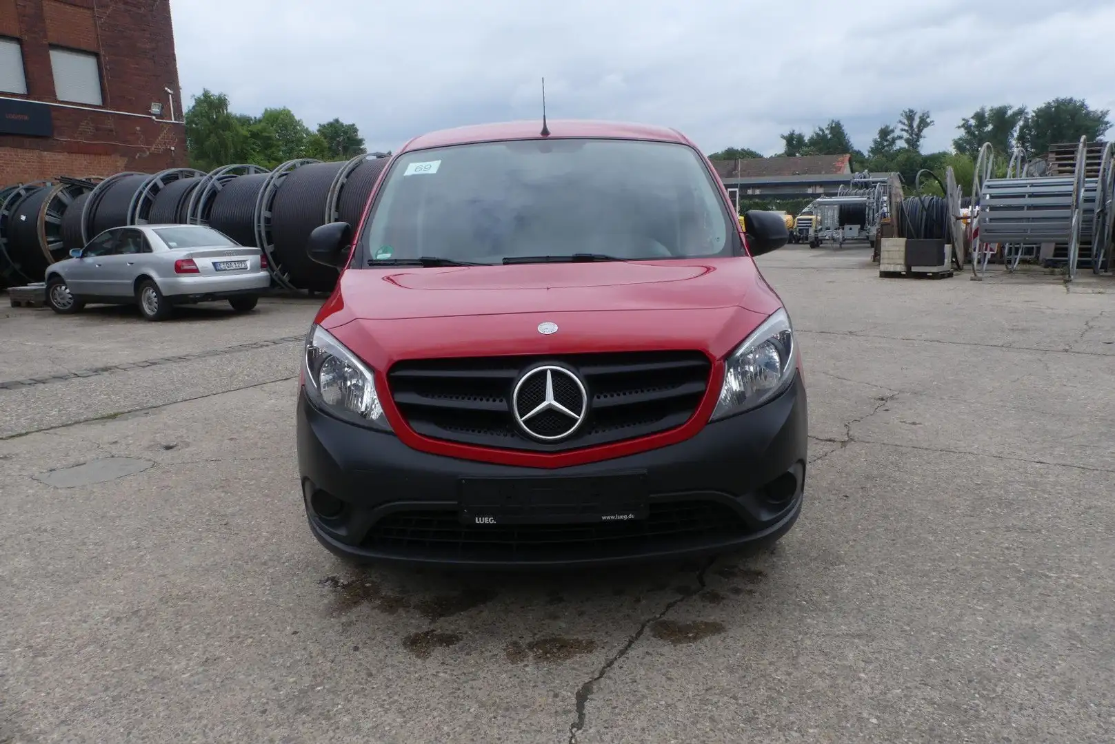 Mercedes-Benz Citan 1.5 Kasten 108 lang*Scheckheftgepflegt*1.H Czerwony - 2