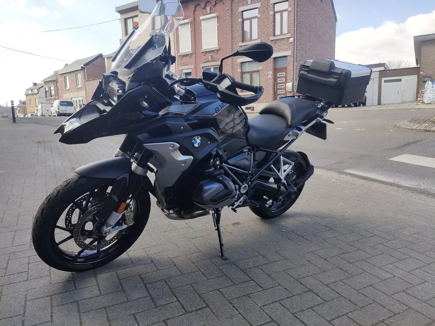 BMW R 1250 GS 3 pacs ,vendue avec les trois valises Vario et Gps Zwart - 1