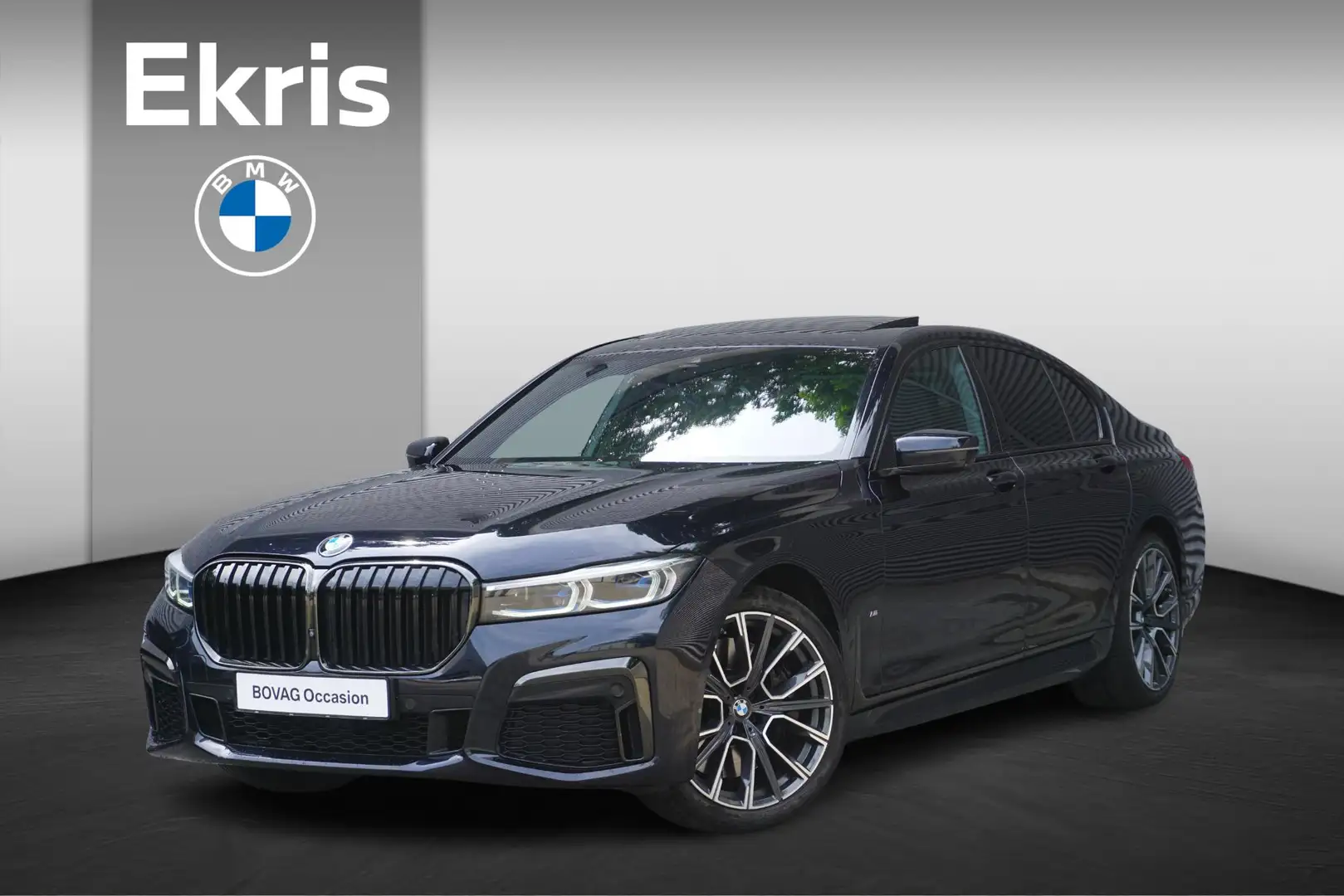 BMW 730 7 Serie 730d xDrive M Sportpakket | Active Steerin Zwart - 1
