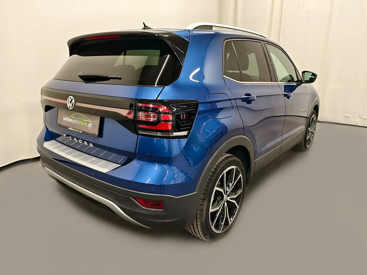 Volkswagen T-Cross 1,0 TSI DSG, LED, Dig.Cockpit, AC-Aut. Blau - 2