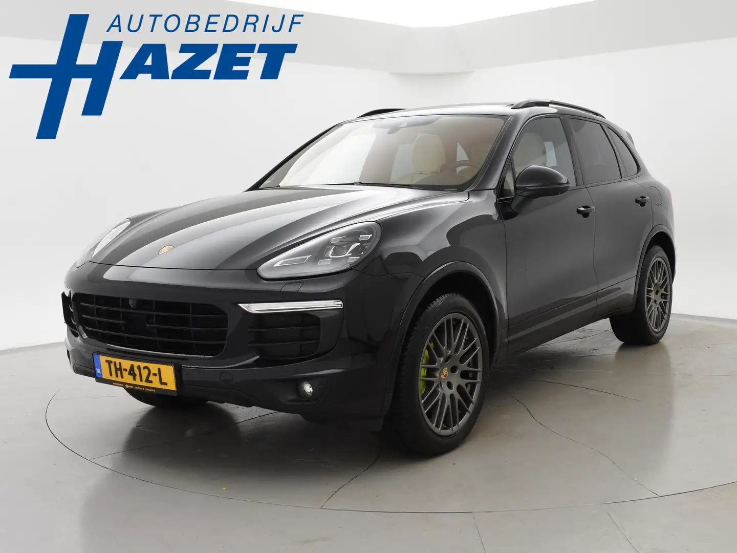 Porsche Cayenne 3.0 S E-HYBRID 416 PK + ADAPTIVE CRUISE | PANORAMA Zwart - 1