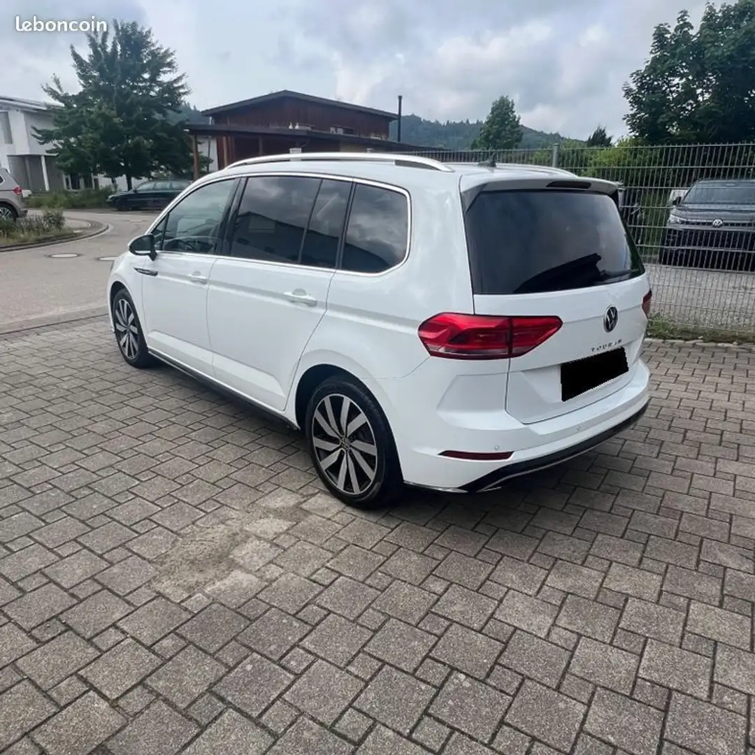 Volkswagen Touran 1.5 TSI-DSG 150CH R Line 7 PLACES-GPS-LED-VIRTUAL- Blanc - 2