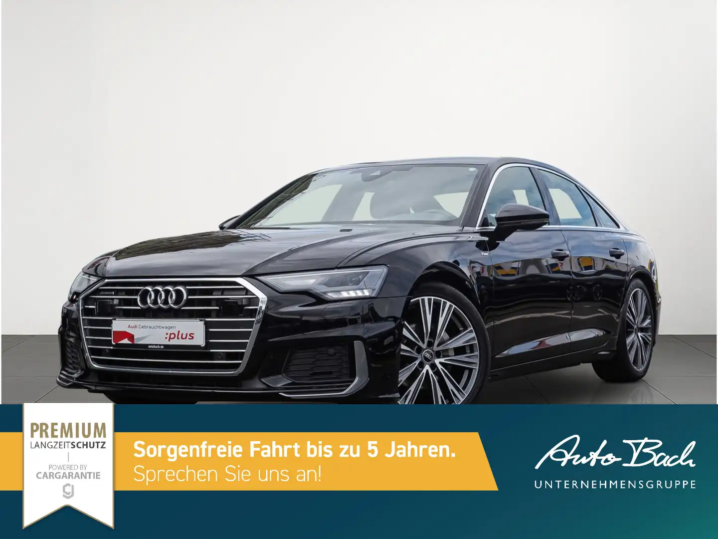 Audi A6 S line 40 TDI qu. Stronic Navi AHK Schwarz - 2