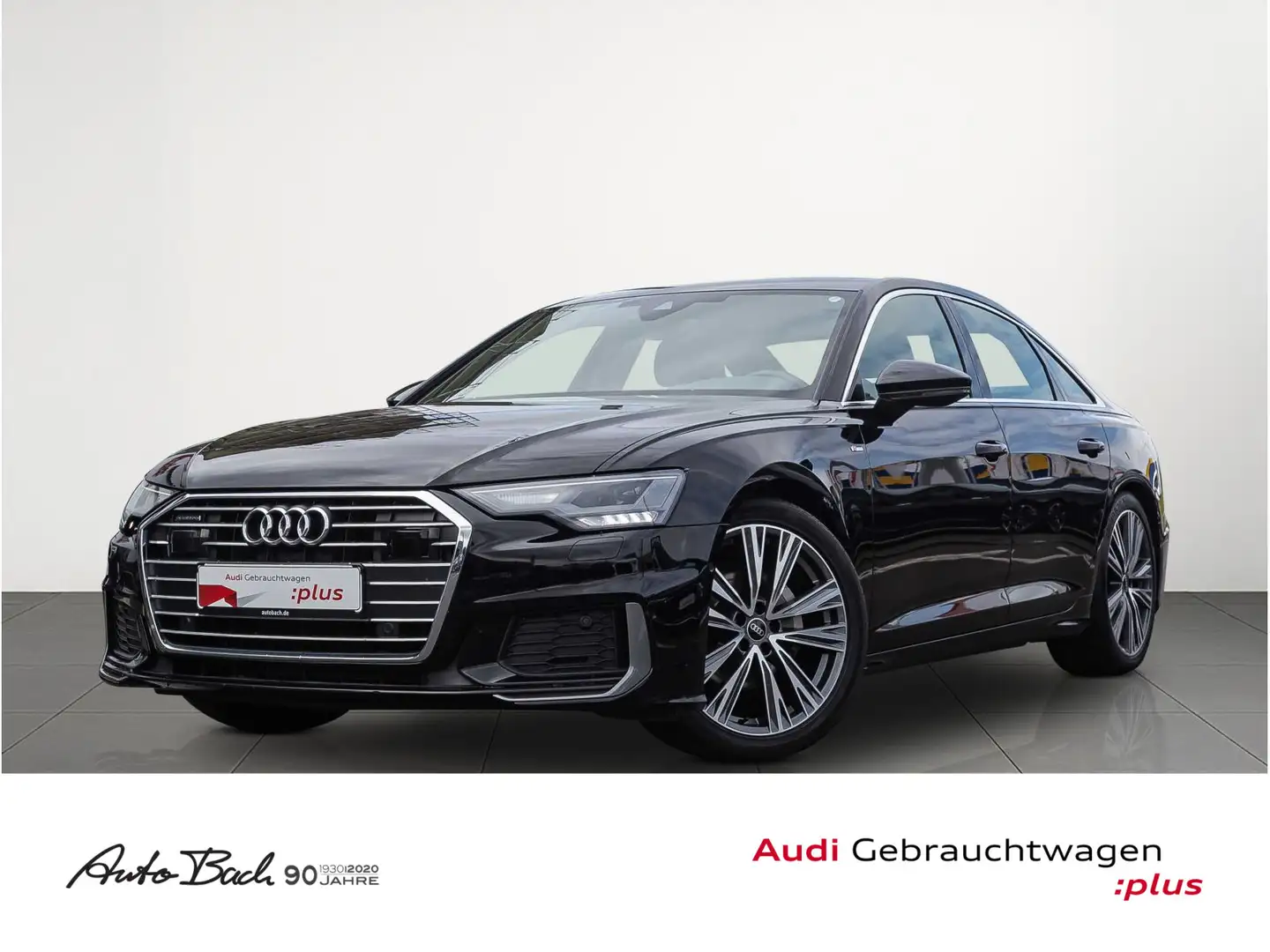 Audi A6 S line 40 TDI qu. Stronic Navi AHK Schwarz - 1