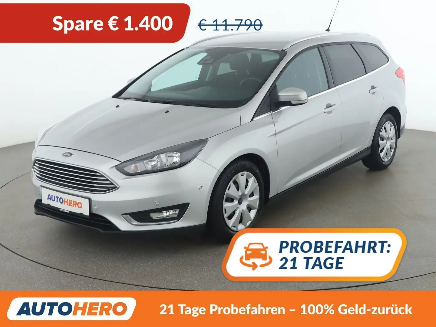 Ford Focus 1.5 TDCi Titanium Grau - 1