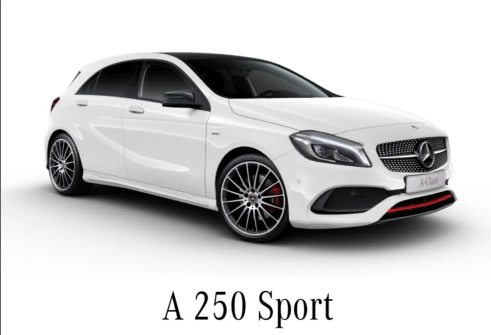 Mercedes-Benz A 250 A 250 AMG Sport 7G-DCT Autom. Pano 19Zoll 8fach Weiß - 1