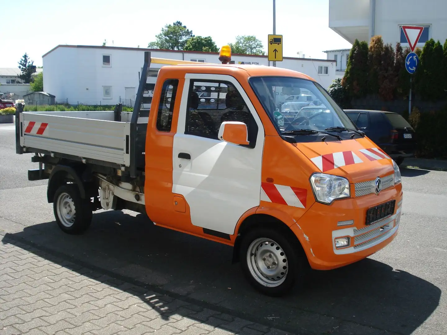 DFSK 4X4!3ST-KIPPER!AHK-750KG!TÜV-NEU!850KG-NUTZLAST! Blanco - 2
