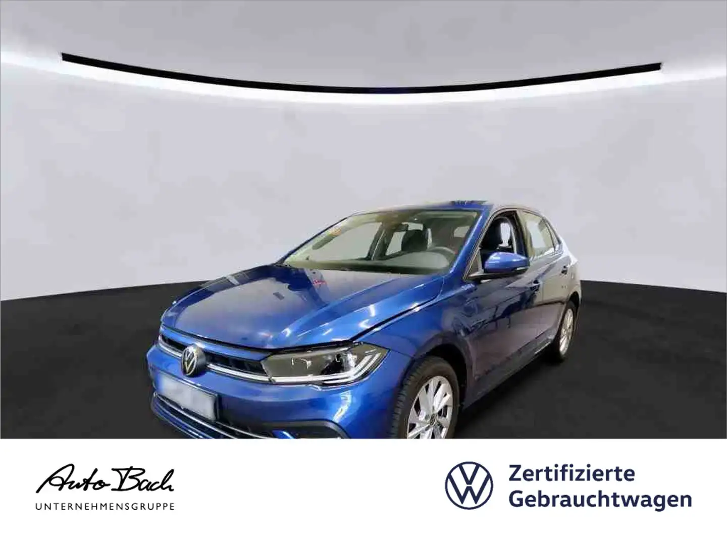 Volkswagen Polo 1.0 TSI Style, Digital Cockpit Pro, LED-Mat Blau - 1